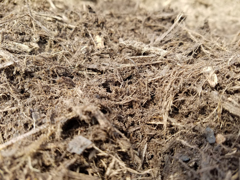 Bulk Natural Brown Double Ground Hardwood Mulch