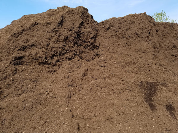 Bulk Natural Brown Double Ground Hardwood Mulch